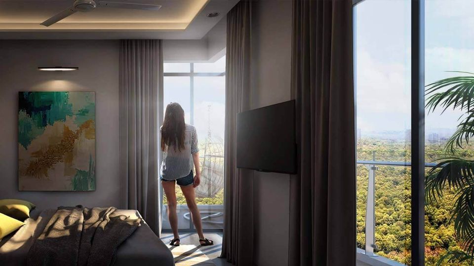 City and mangrove view. Artist's impression. Source: Adani Realty website