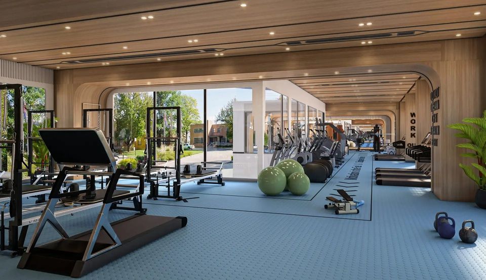 Gym. Artist's impression. Source: Amritvas Realty website