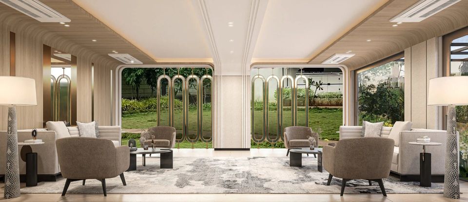 Club lounge. Artist's impression. Source: Amritvas Realty website