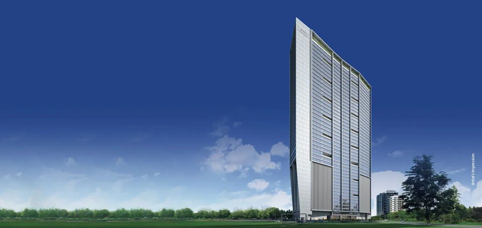 The Connect: Project exterior view. Developer image; may be an artist's impression. Source: JP Infra project website.
