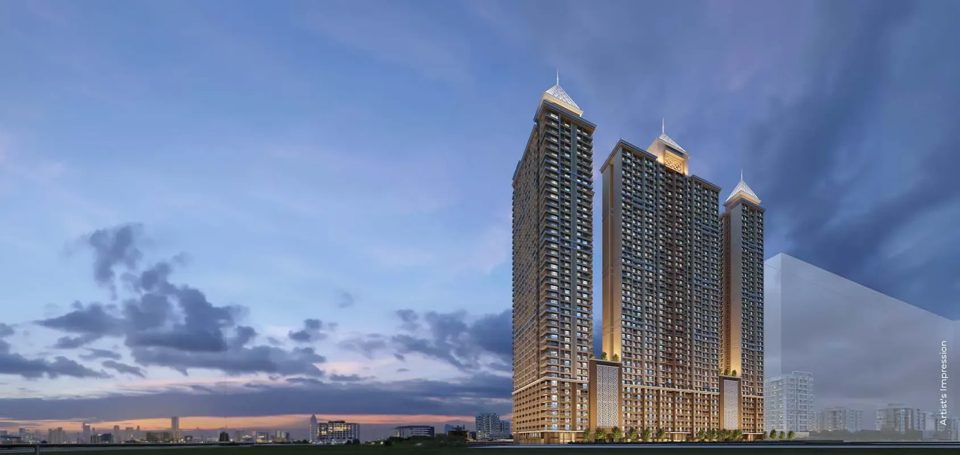 The Palace: Project exterior view. Developer image; may be an artist's impression. Source: JP Infra project website.