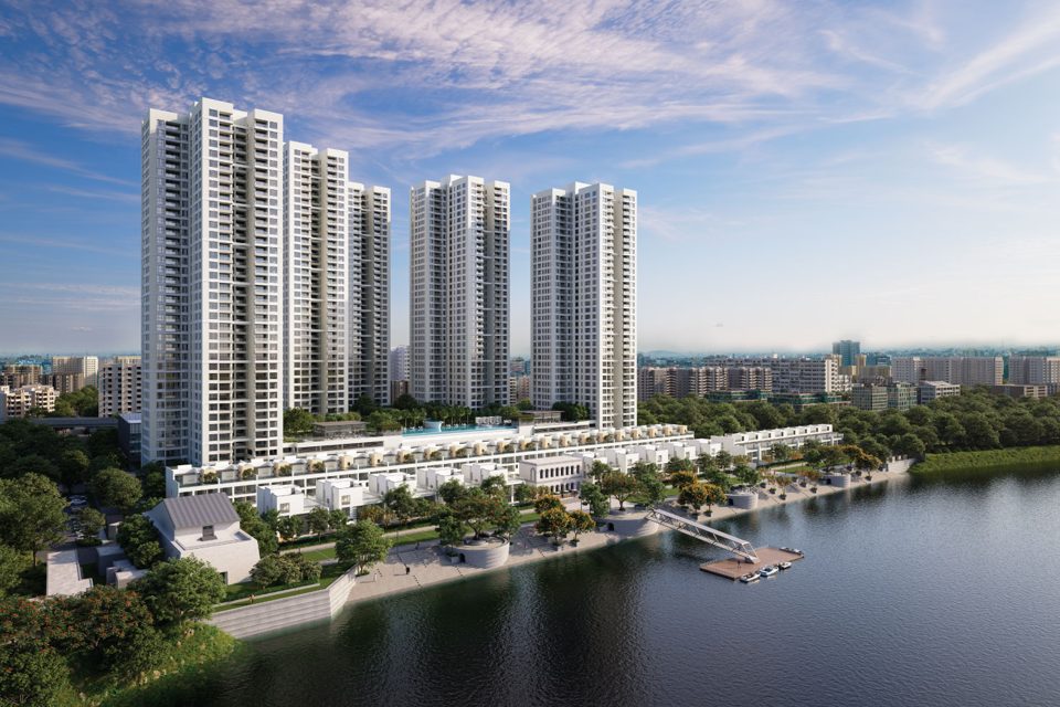 Sansara: Elevation across the Ghats. Developer image; may be an artist's impression. Source: PS Group project website.