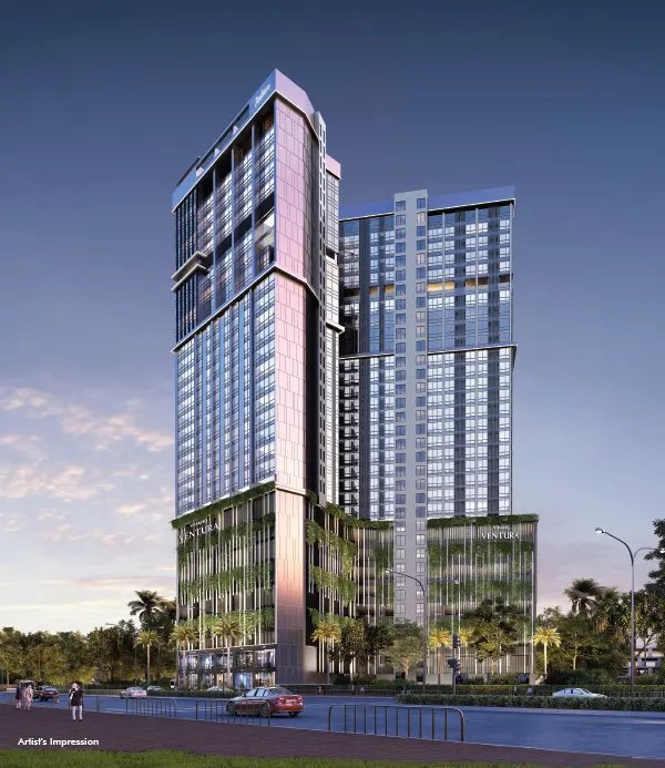 Vihang Ventura 2: Work, Unwind, Network - A 7-Star Corporate Experience Ahead - Vihang Ahead. Developer image; may be an artist's impression. Source: Vihang Ahead project website.