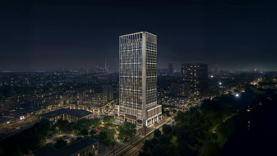 Binghatti Luxuria: Binghatti Luxuria. Developer image; may be an artist's impression. Source: Binghatti project website.