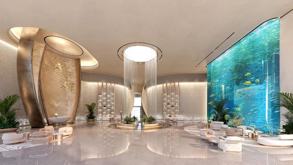 Lobby. Artist's impression. Source: Danube Properties website