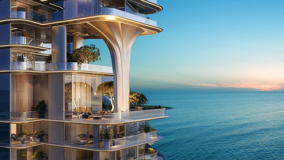 Tower and sea view. Artist's impression. Source: Danube Properties website