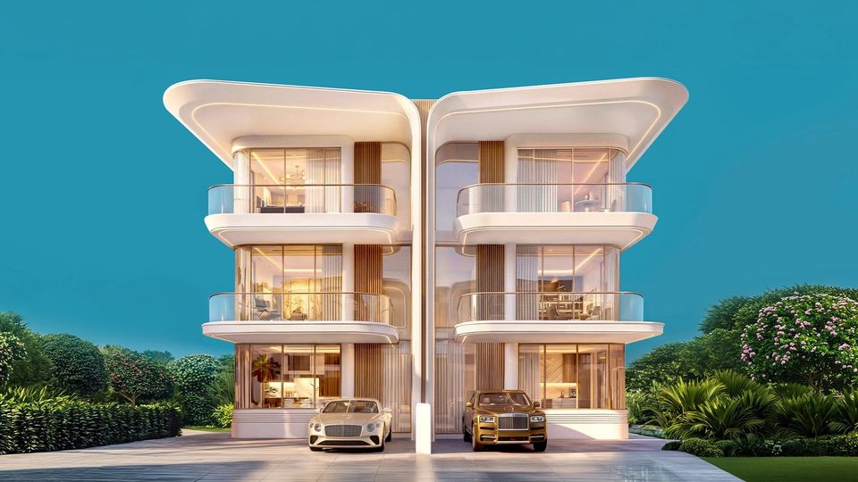Greenz by Danube: Villa exterior. Artist's impression. Source: Danube Properties website