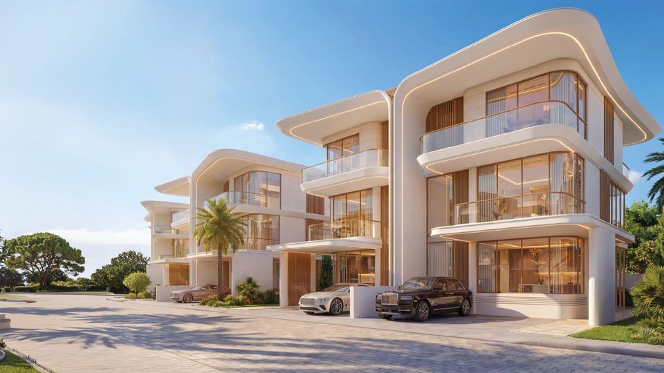 Villa exterior. Artist's impression. Source: Danube Properties website