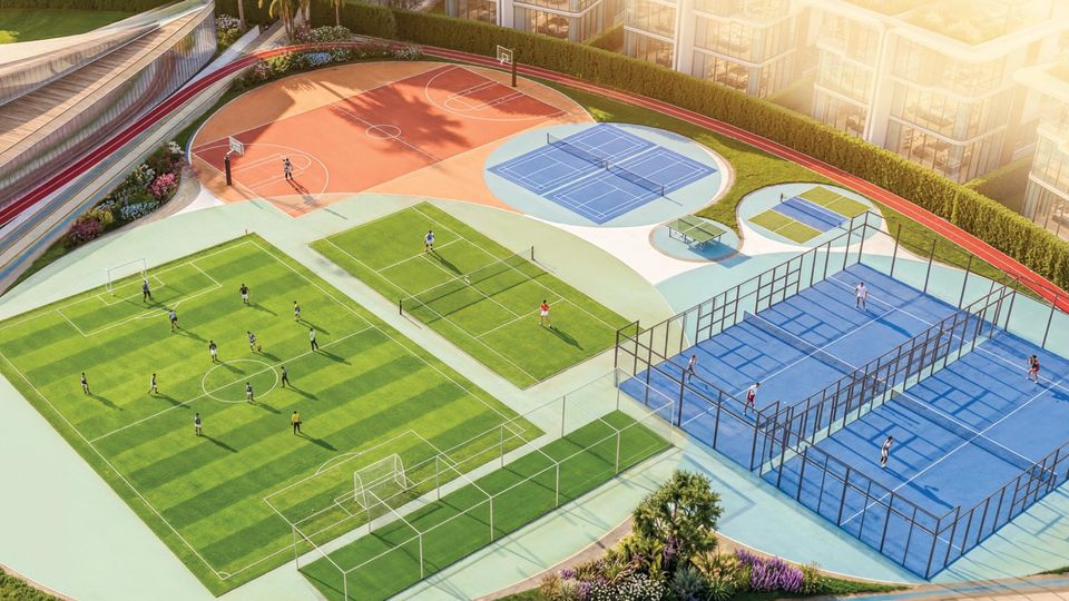 Sports hub. Artist's impression. Source: Danube Properties website