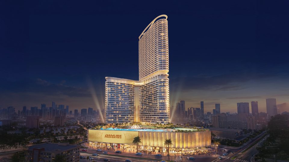 Danube Serenz: Exterior elevation. Developer image; may be an artist's impression. Source: Danube Properties project website.