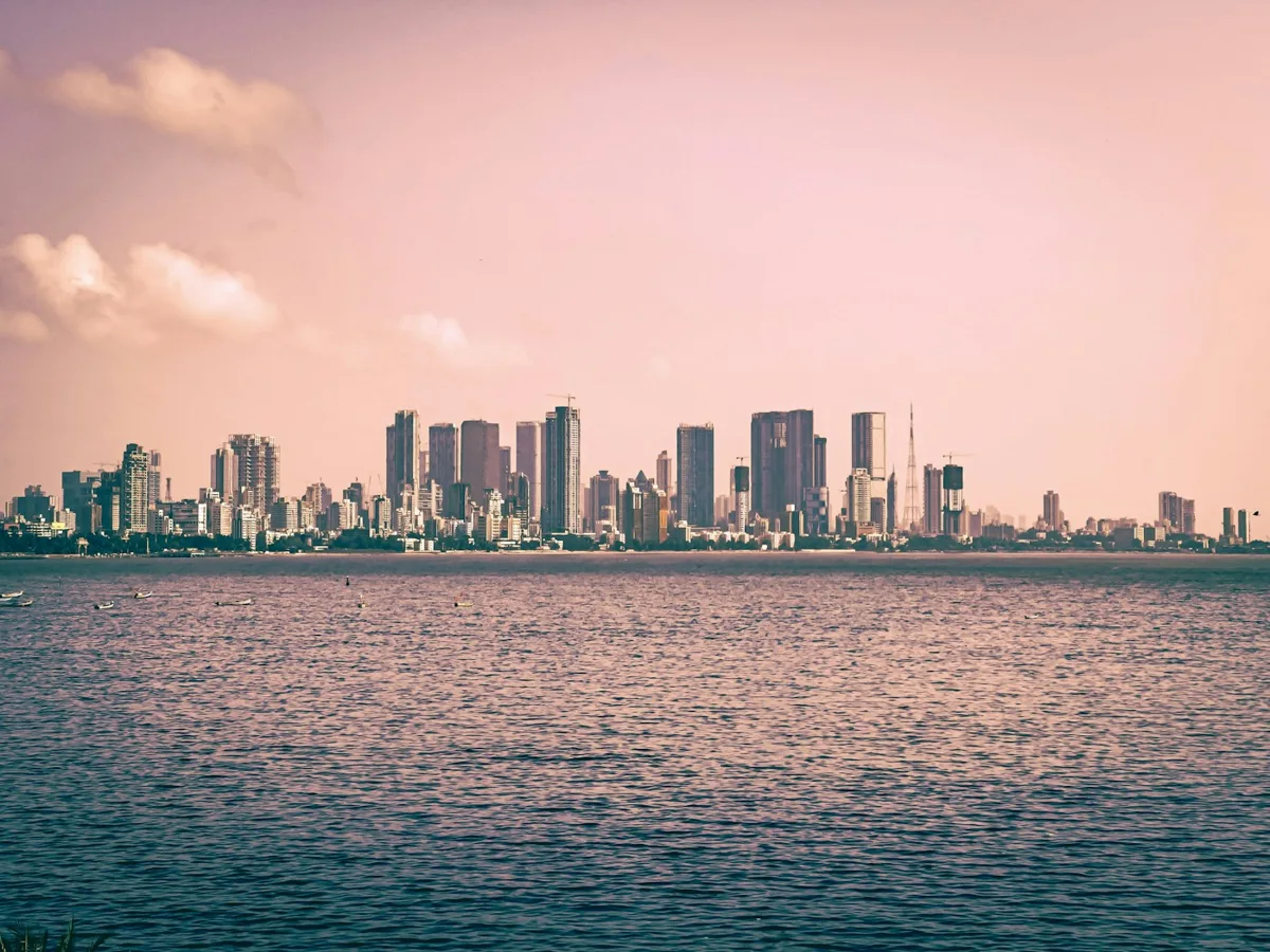 Mumbai waterfront skyline