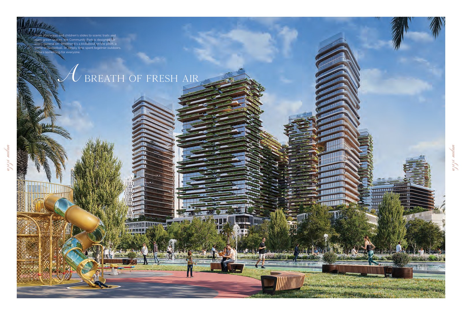 Azizi Milan · Developer brochure image