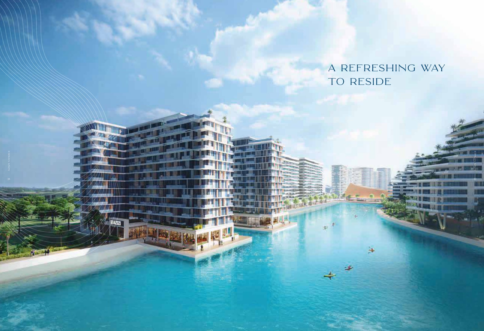Azizi Venice · Developer brochure image