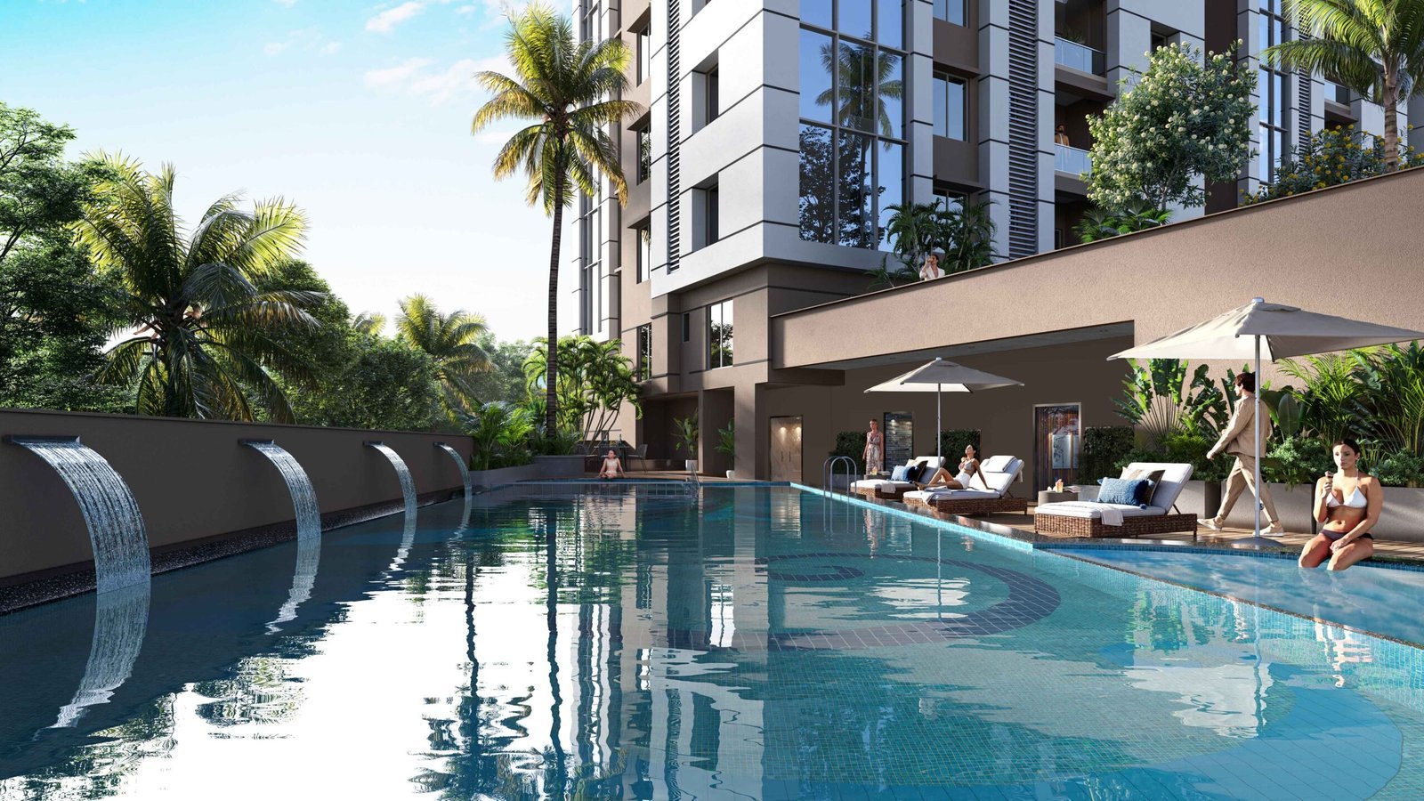Bhawani Paraiso: official developer project render. Artist’s impression.