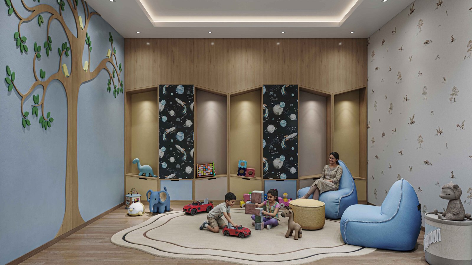 Bhawani Paraiso: official developer project render. Artist’s impression.