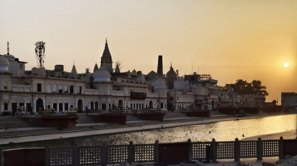 Ram ki Paidi ghats on the Sarayu, Ayodhya