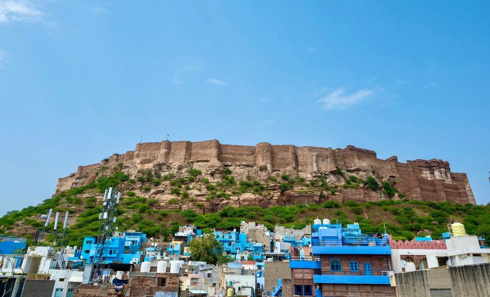 Mehrangarh Fort and the blue city, Jodhpur