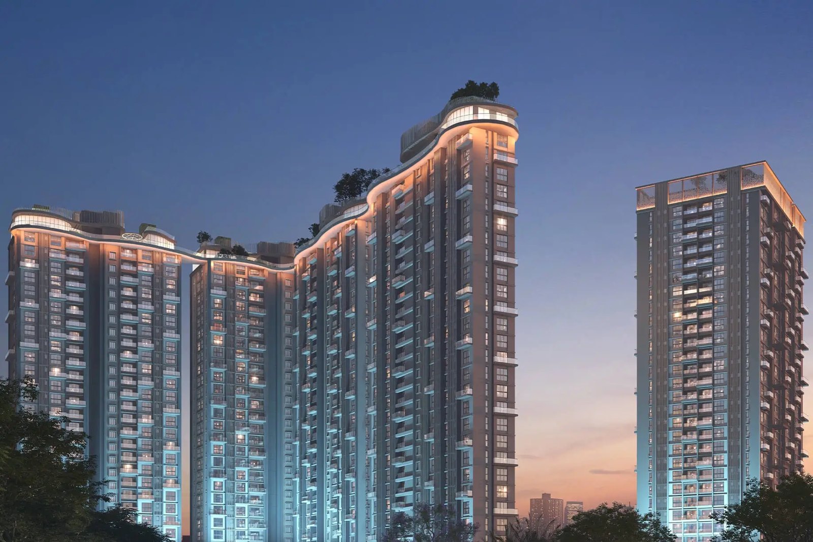 Crown at Aquaview: official developer project render. Artist’s impression.