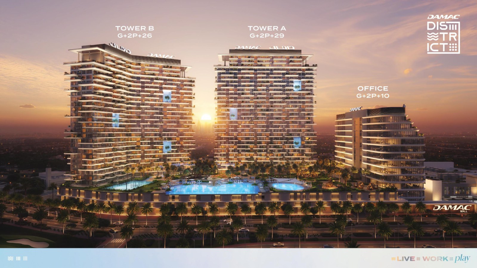 Damac District · Developer brochure image