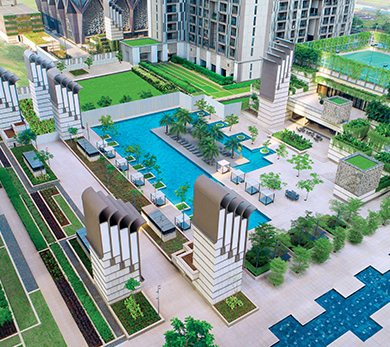 Lodha Aura — image from Lodha’s official project page. Images may include artist impressions.
